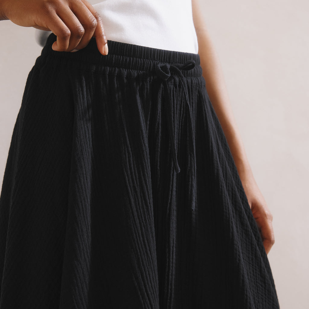 Cheesecloth Maxi Skirt