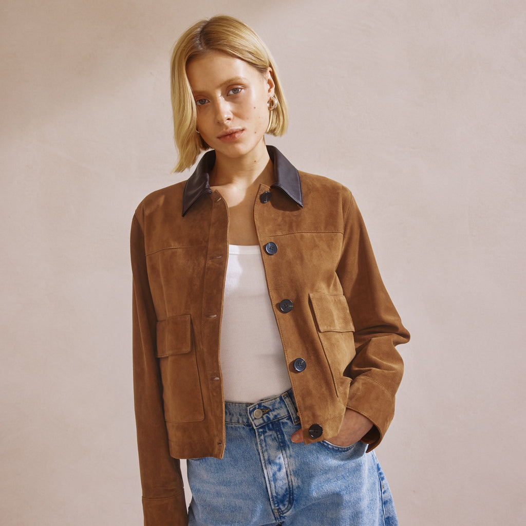 Suede Jacket