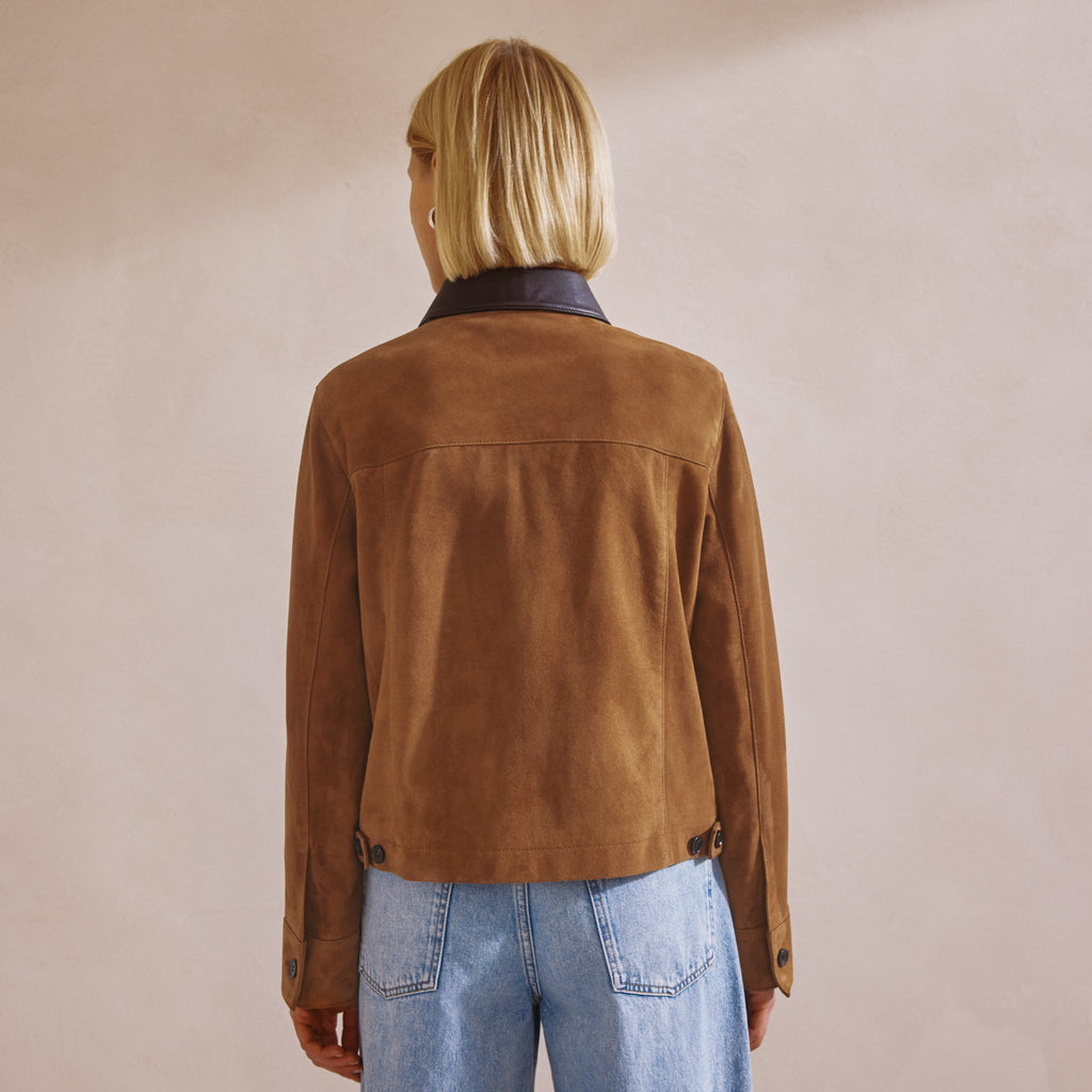 Suede Jacket