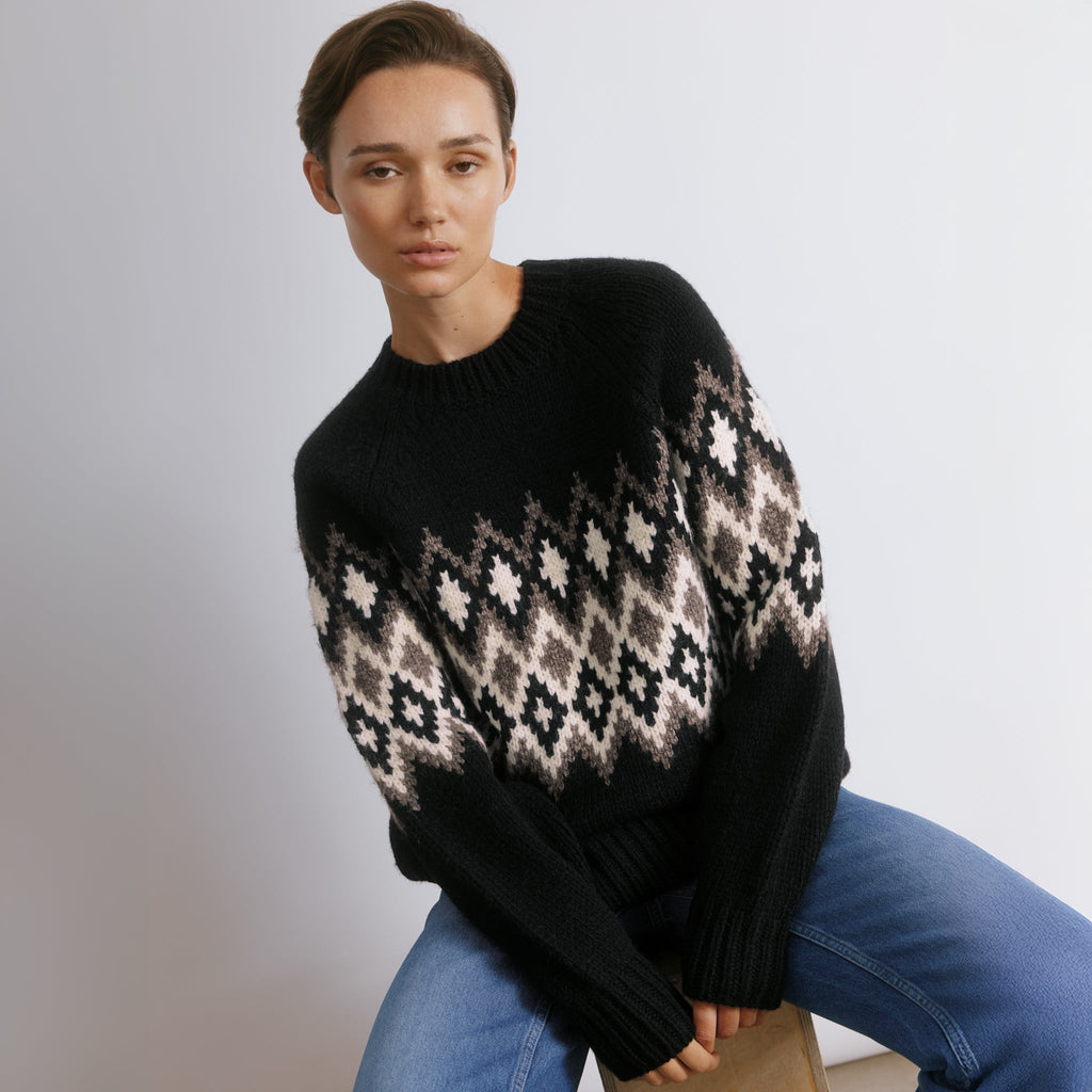 Chunky Fair Isle Jumper