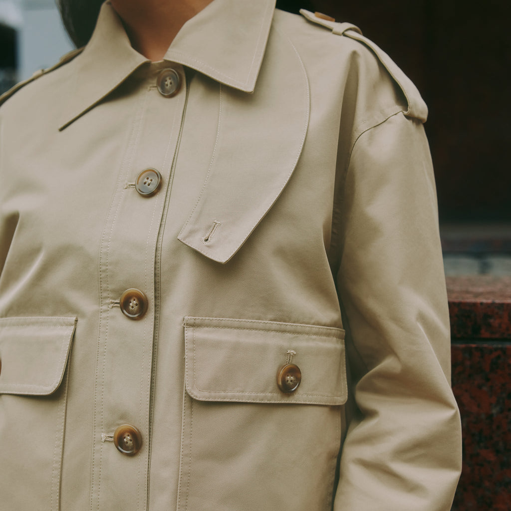 Short Trench Jacket