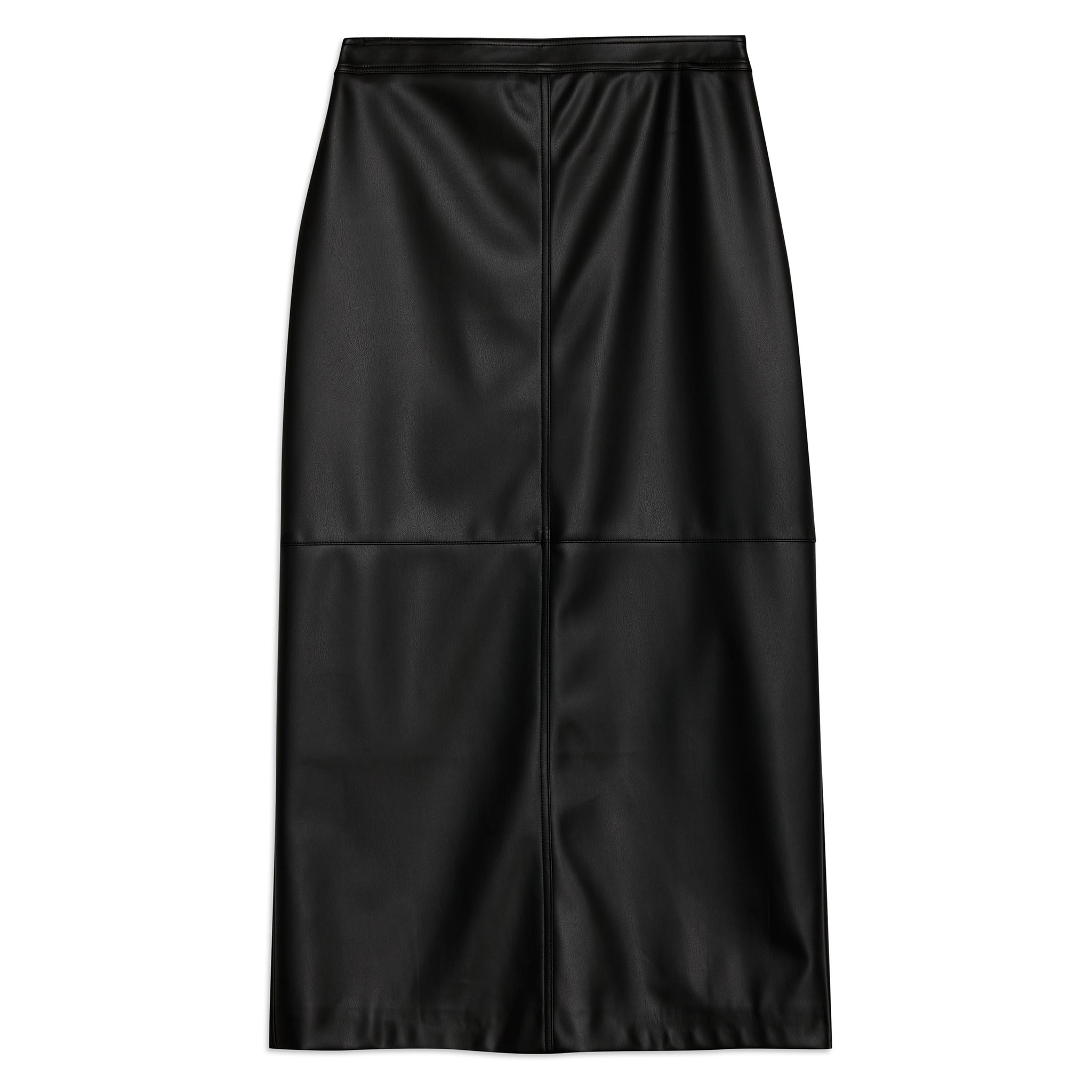 Faux Leather Pencil Skirt