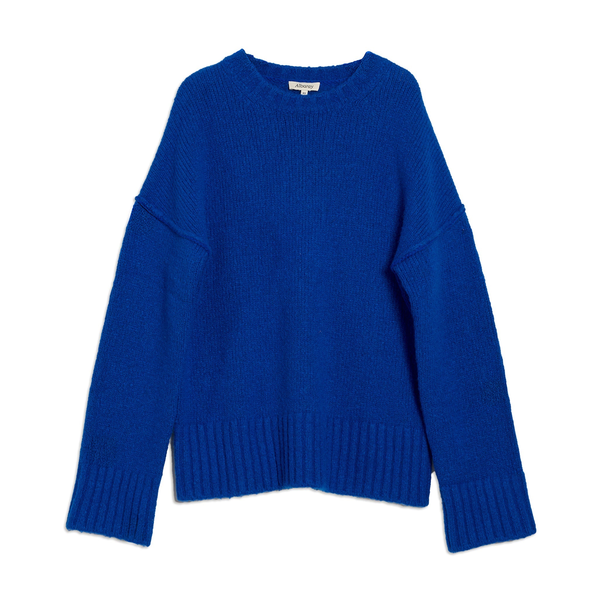 Cobalt Blue Cosy Wool Blend Jumper