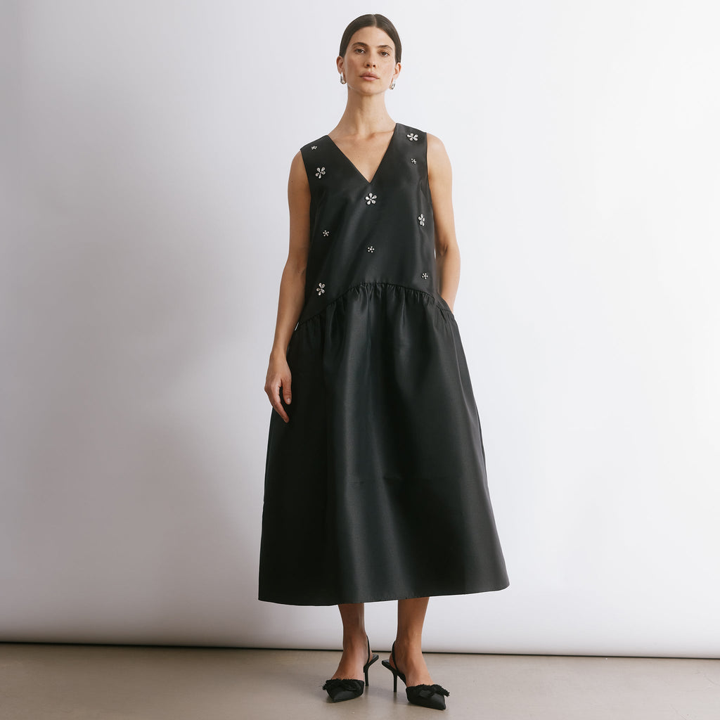 Crystal Tie Back Dress