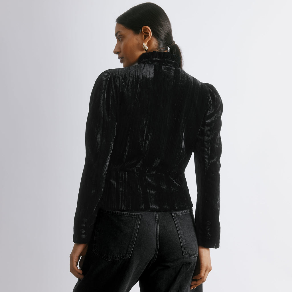 Crushed Velvet Jacket