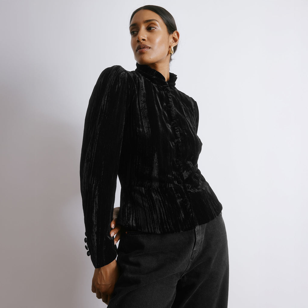 Crushed Velvet Jacket